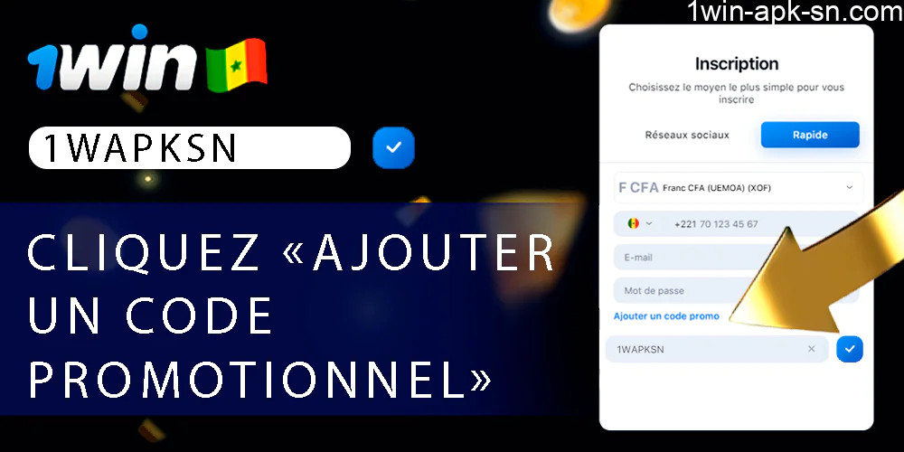 Activez le code bonus lors de l'inscription et attendez-vous à recevoir une récompense