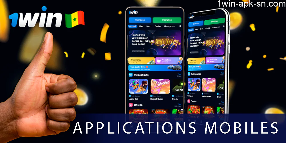 1win a une application mobile