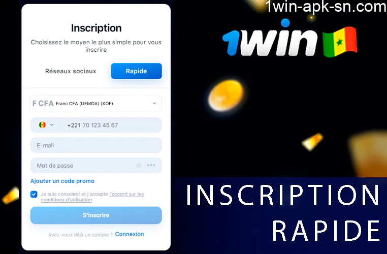 1win inscription